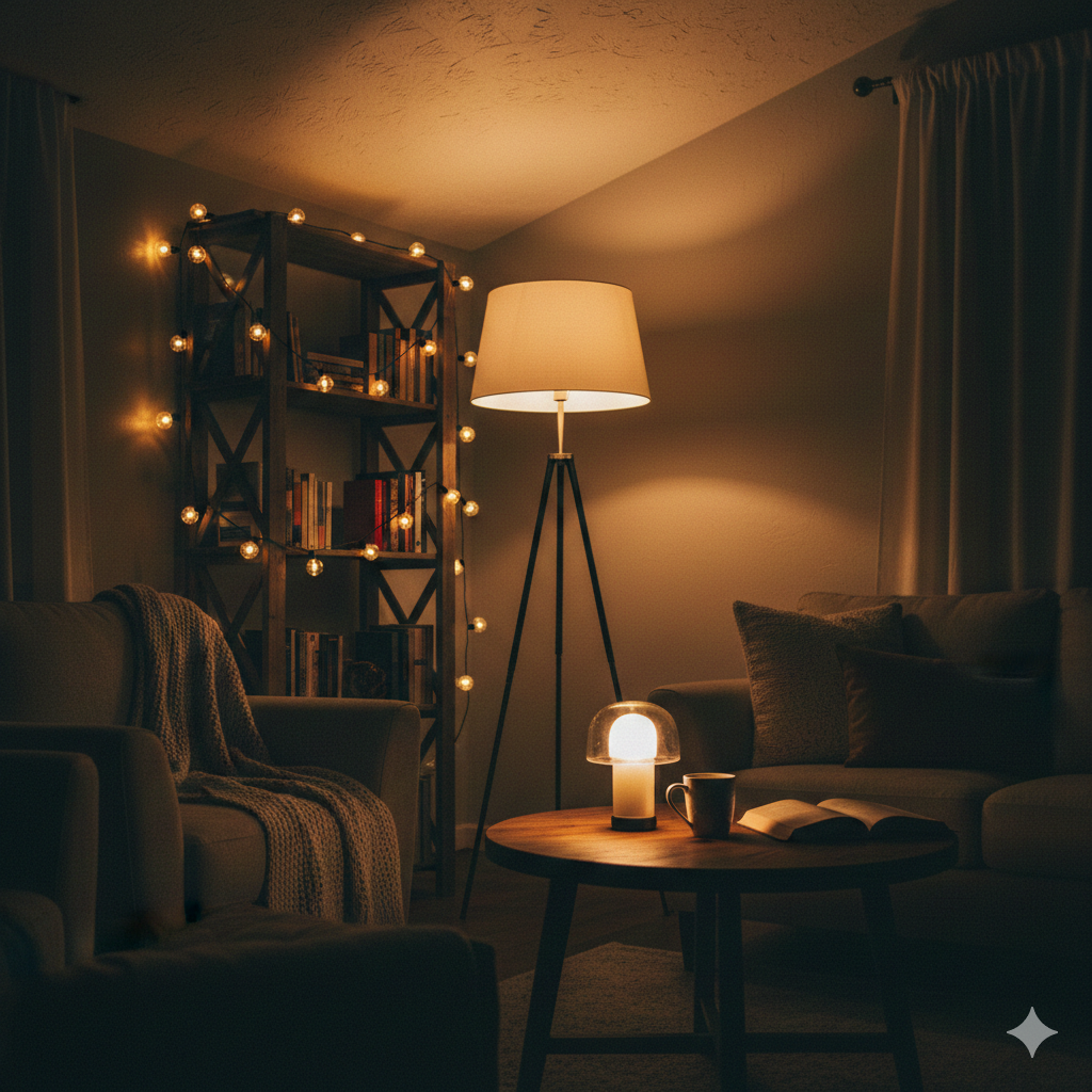 Lumières & Ambiance — Comment l’éclairage façonne l’atmosphère de votre intérieur