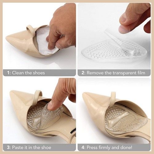 Coussin protecteur avant pied metatarsal en silicone