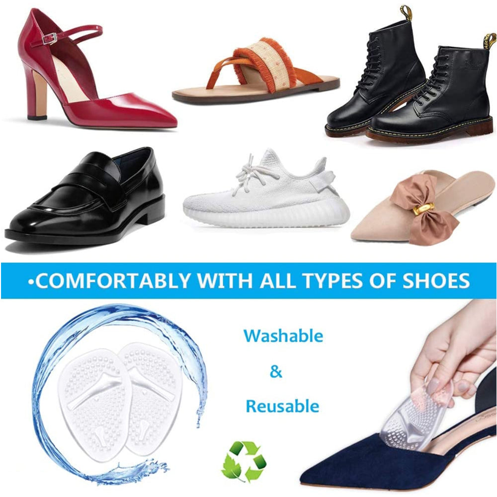 Coussin protecteur avant pied metatarsal en silicone