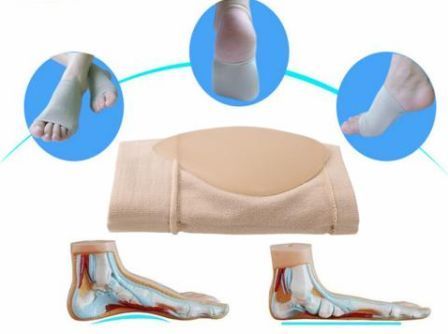 Paire coussin pour pied plat