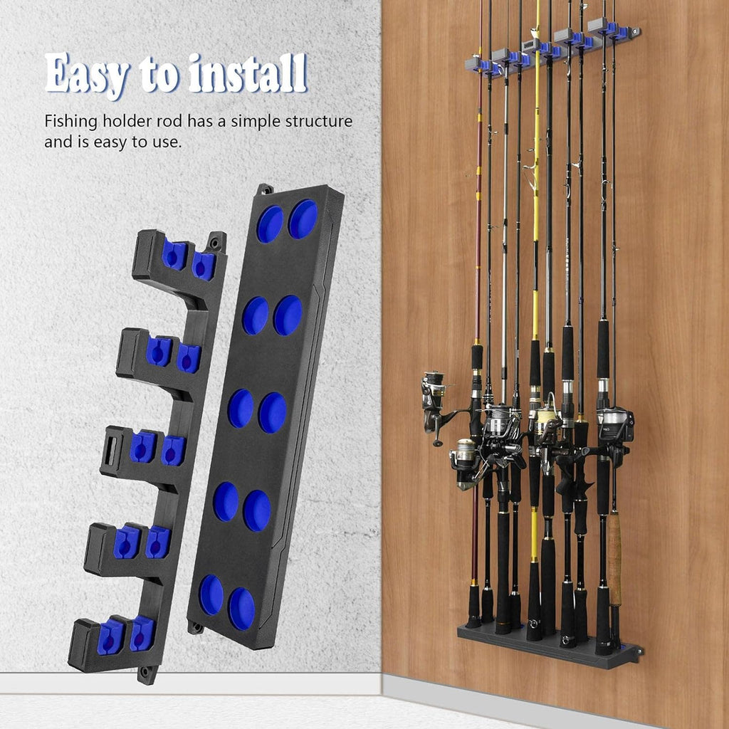 Support de Canne à pêche Vertical - Porte canne spining