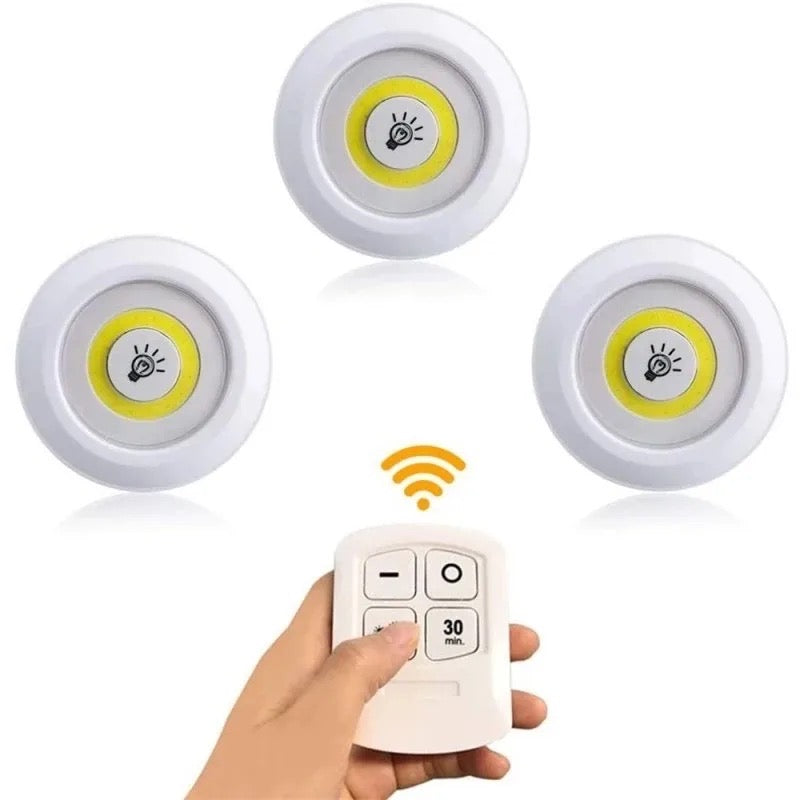 Smart Wireless Remote Control LED COB Night Lights