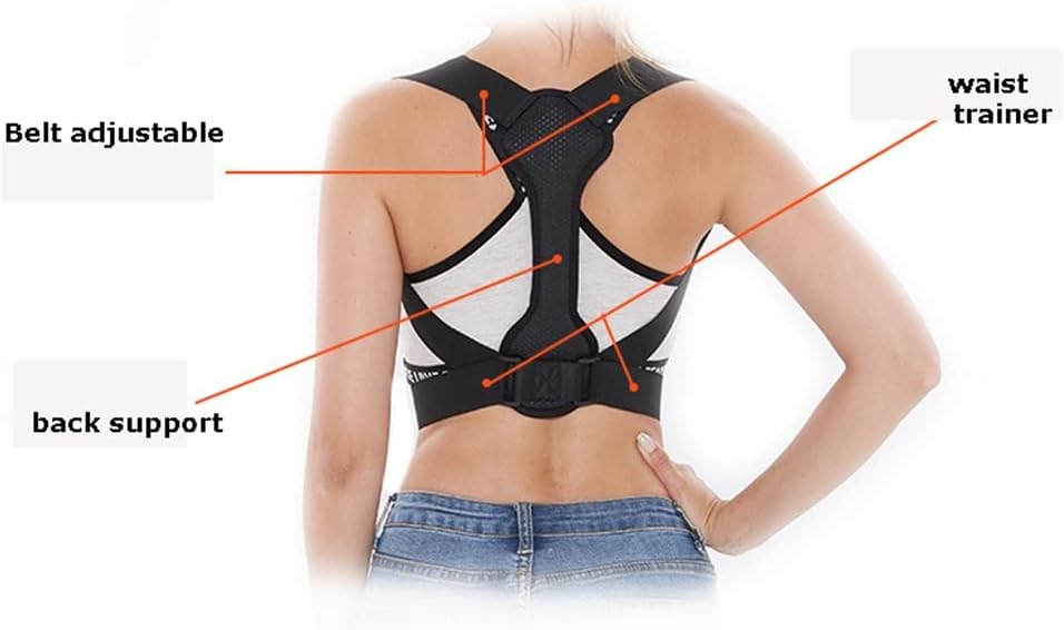 Correcteur de posture du dos, soutien de la clavicule