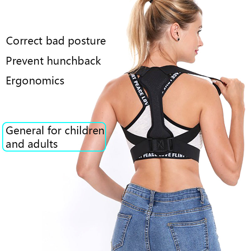 Correcteur de posture du dos, soutien de la clavicule