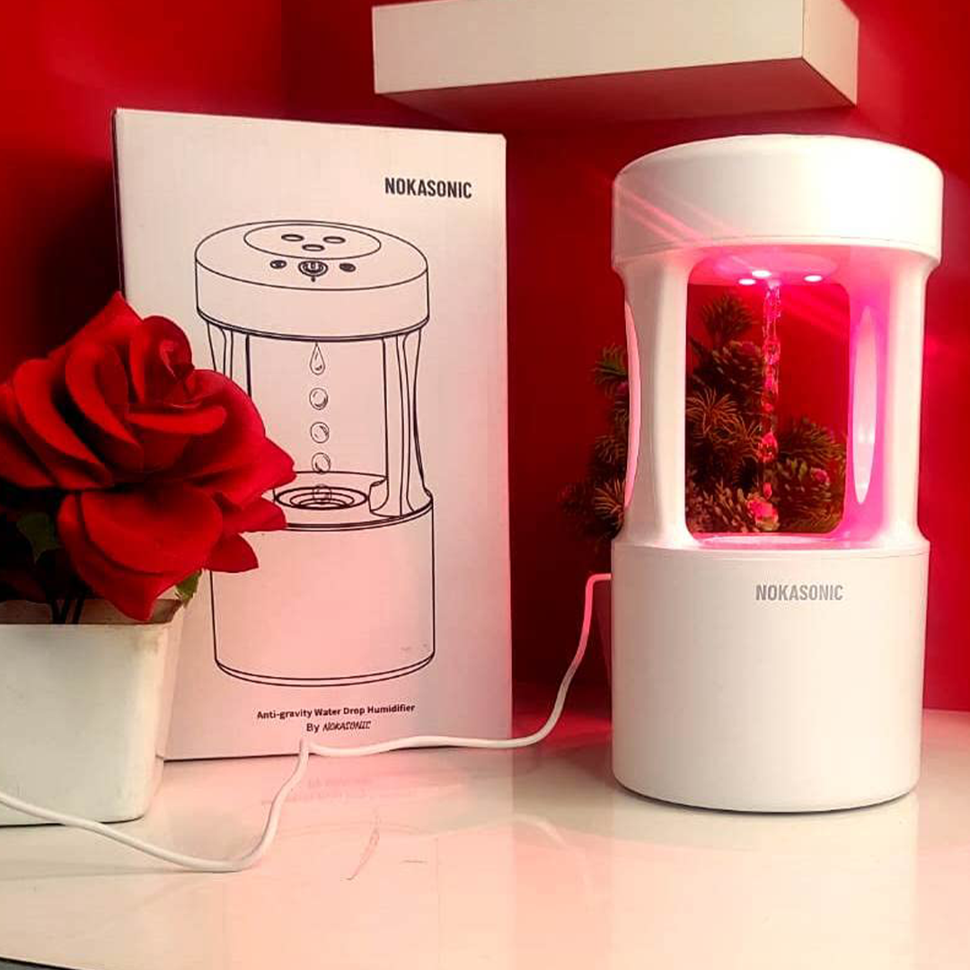 Creative Anti-gravity Water Drop Humidifier