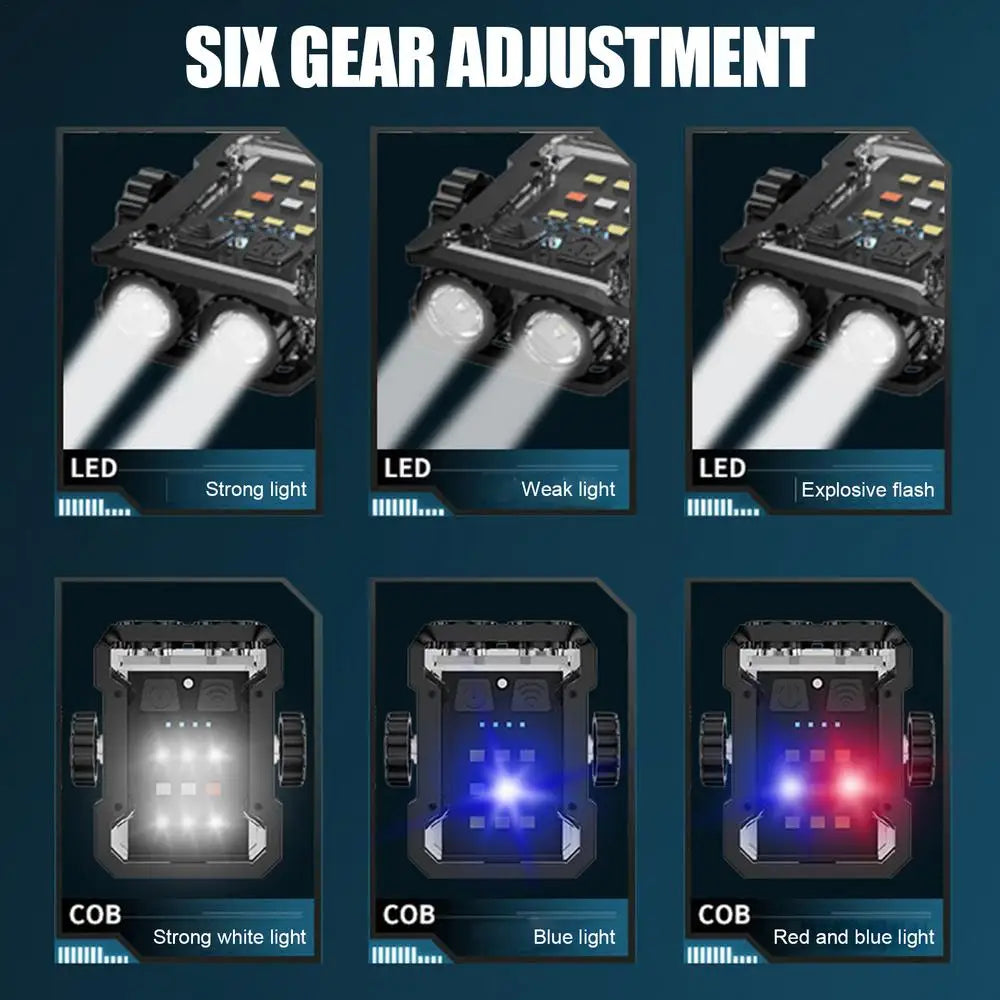 Lampe Porte-Clés Multifonction 800 Lumens – Compacte et Puissante !