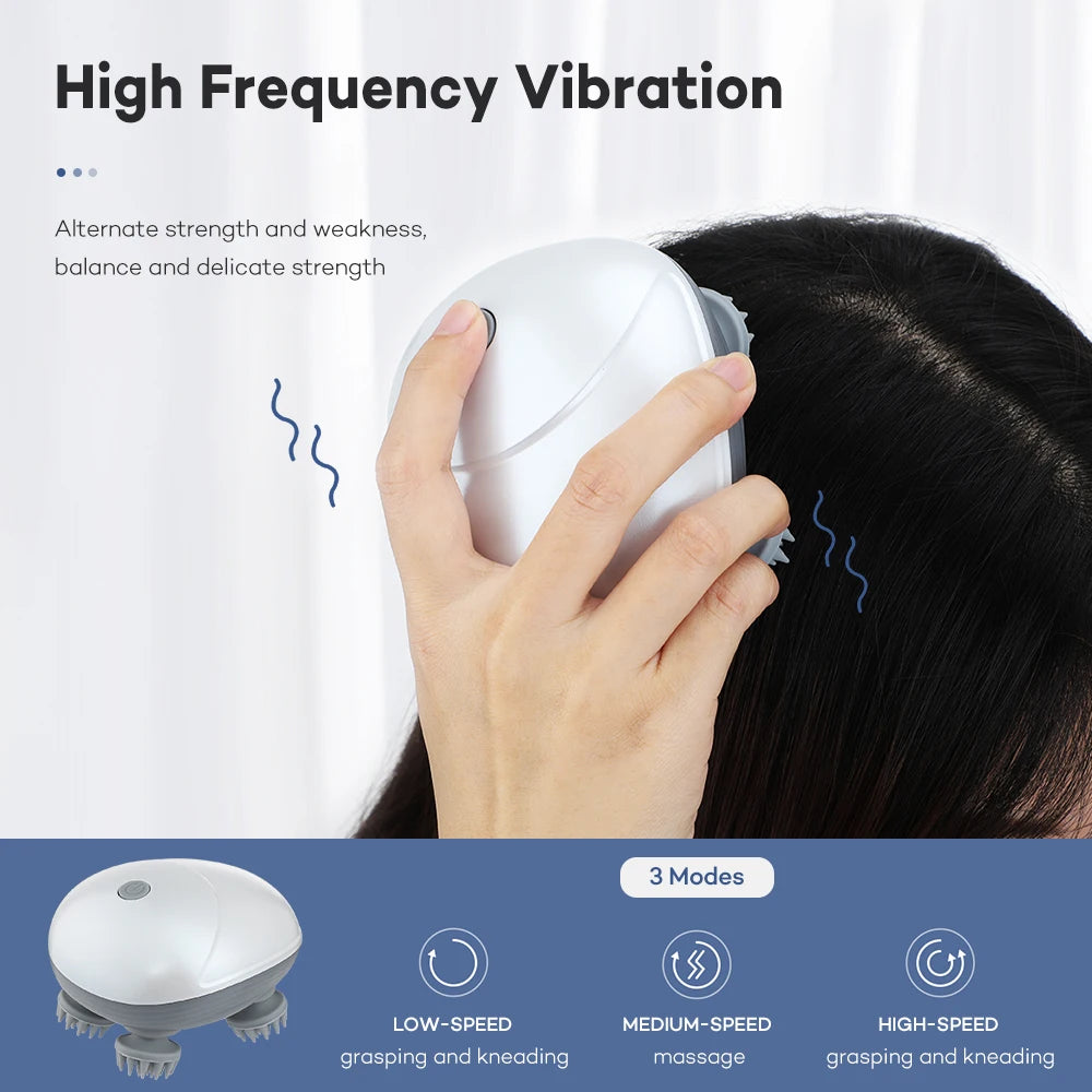 Smart Scalp Massager for Hair Growth Stress Relax