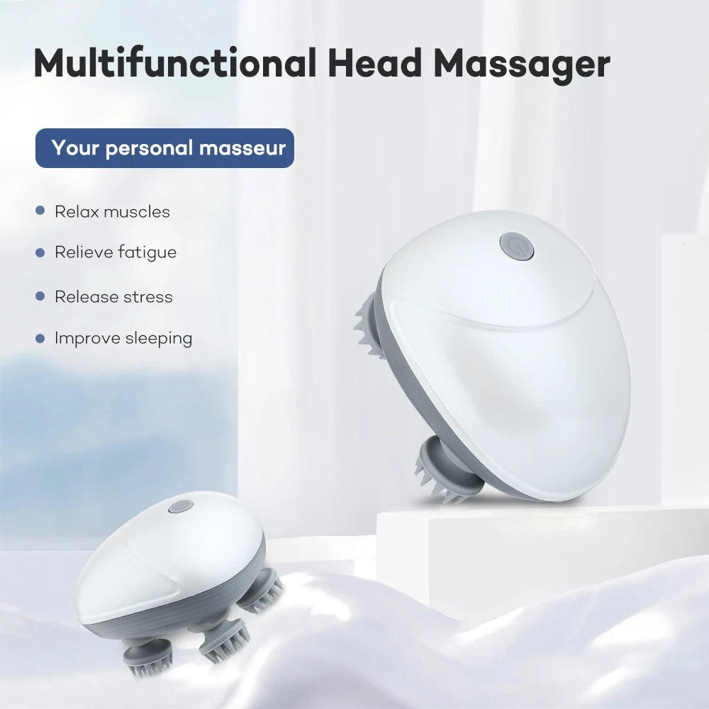Smart Scalp Massager for Hair Growth Stress Relax