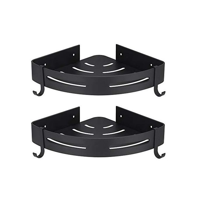 Lot 2 Etageres angle - Organisateur Pour coin de douche
