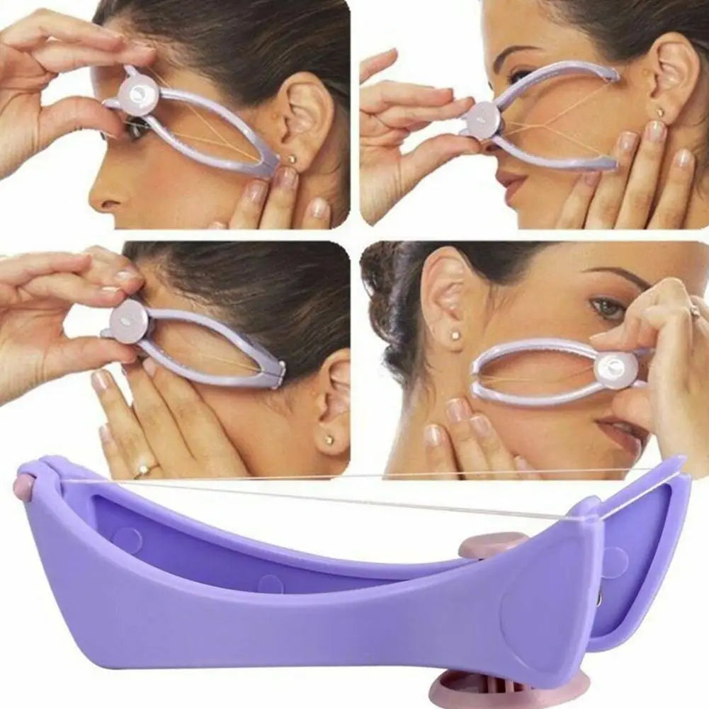 Mini Facial Hair Remover Spring Threading Epilator