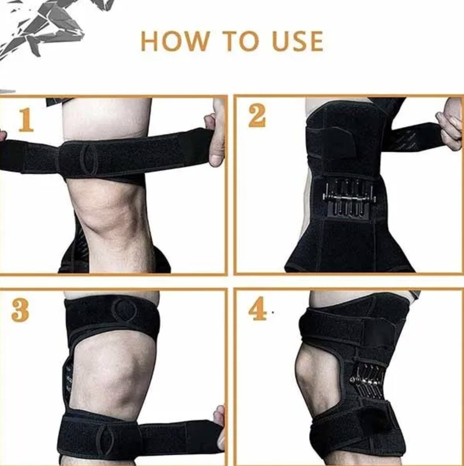 Genouillères de Soutien Élastique NASUS