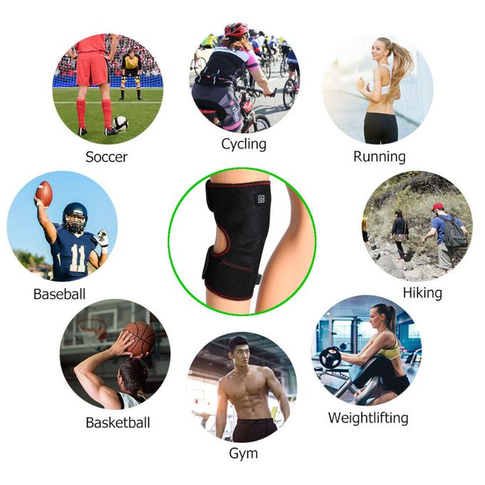 Genouillère Électrique Chauffante