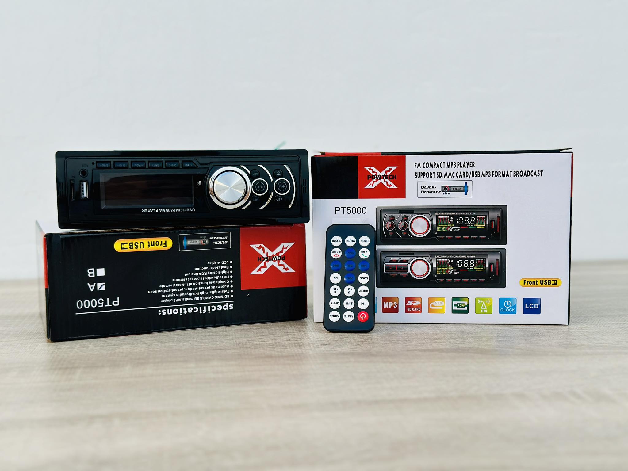 Car Radio Receiver MP3 Player, Support FM