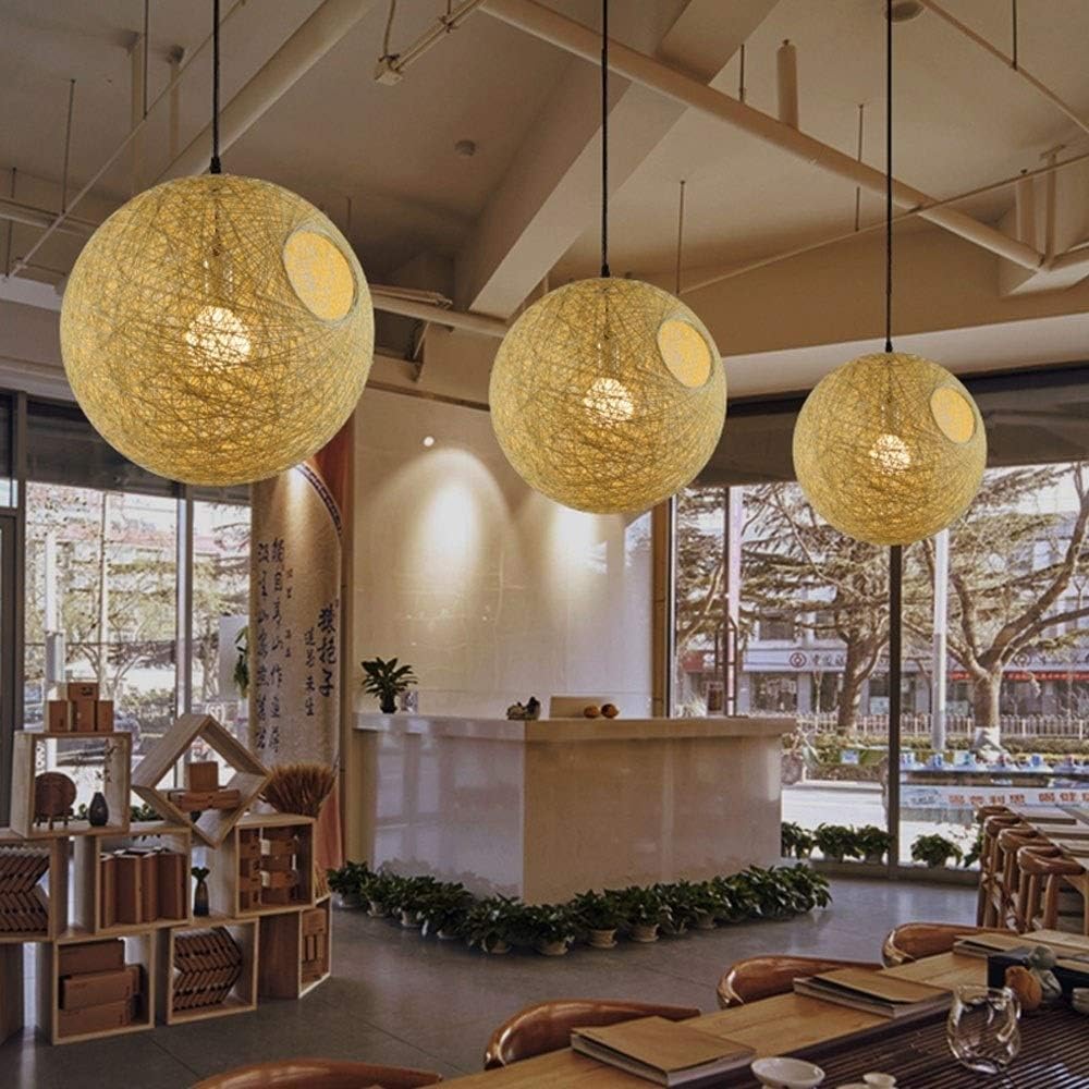 Lustre Bar, Café, Chambre, Restaurant en Rotin naturel (NATUREL)