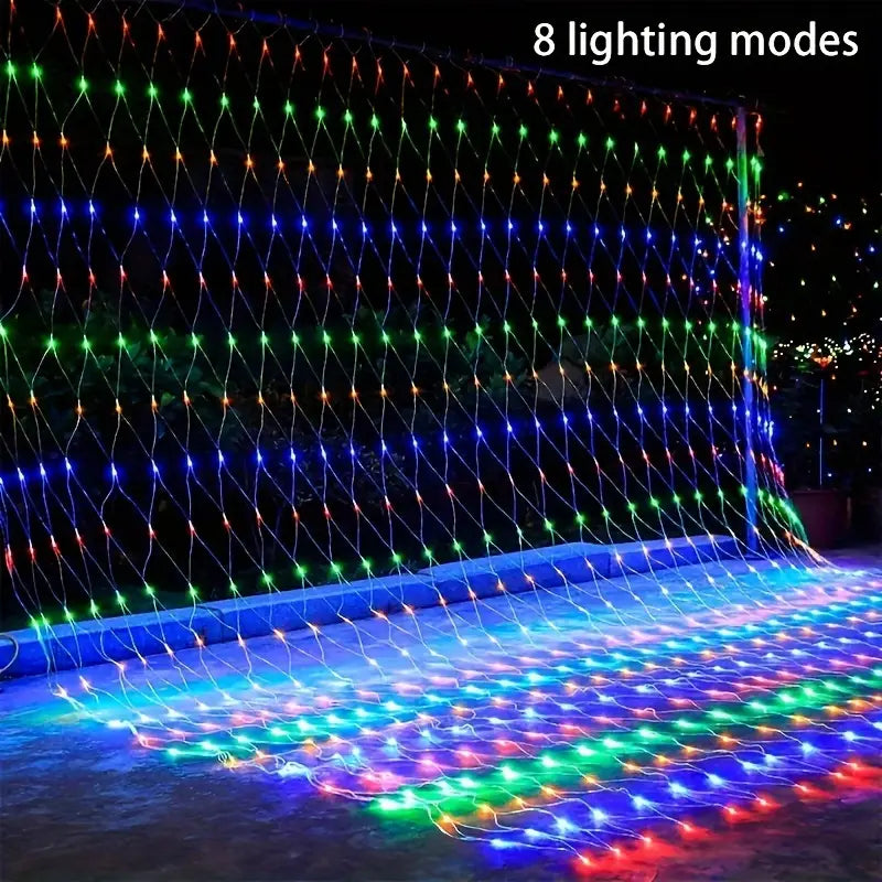 Guirlande Clôture Lumineuse - Grillage led RGB