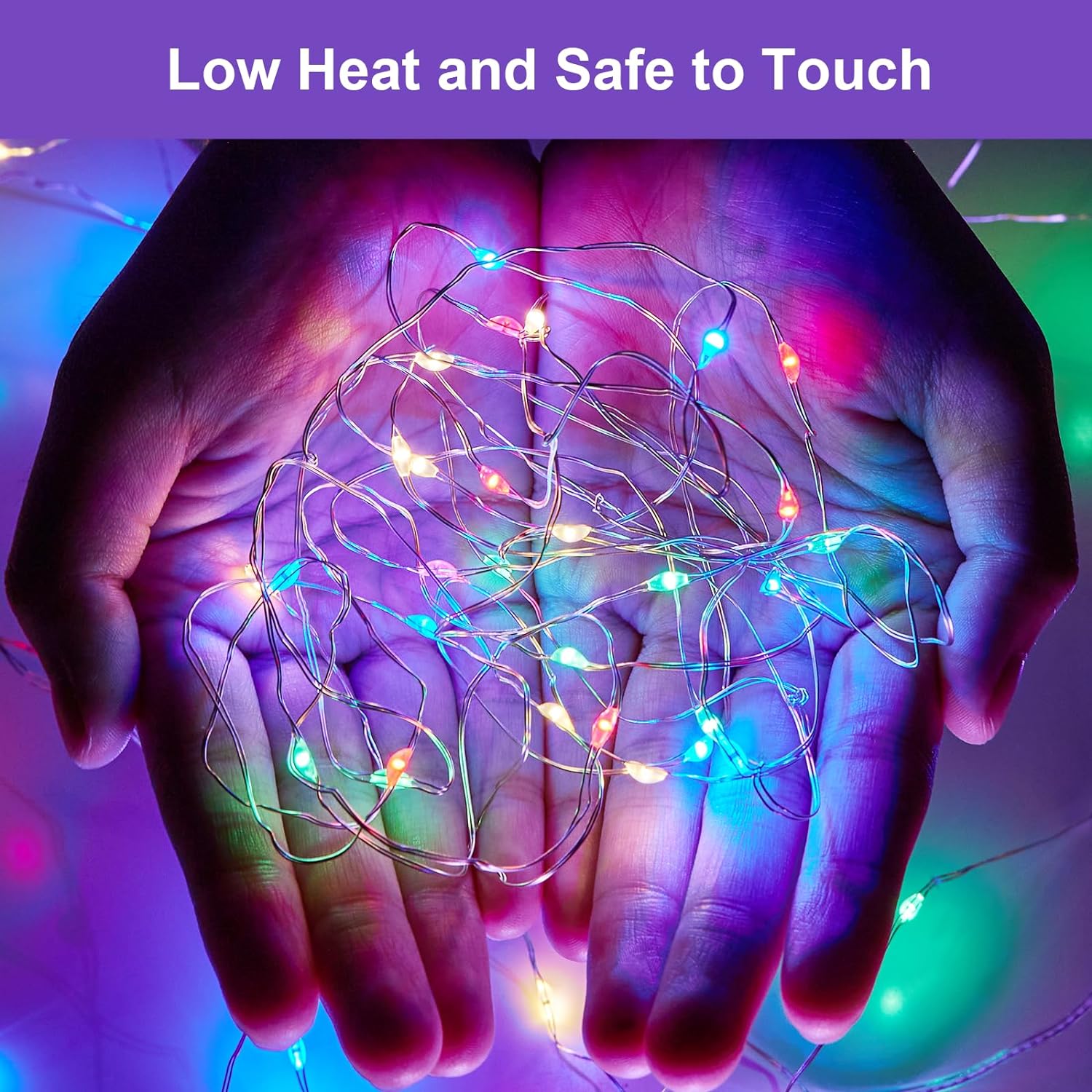 Guirlande Lumineuse USB Multicolore 100 LED RGB