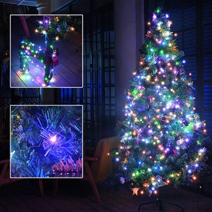 Guirlande Lumineuse USB Multicolore 100 LED RGB