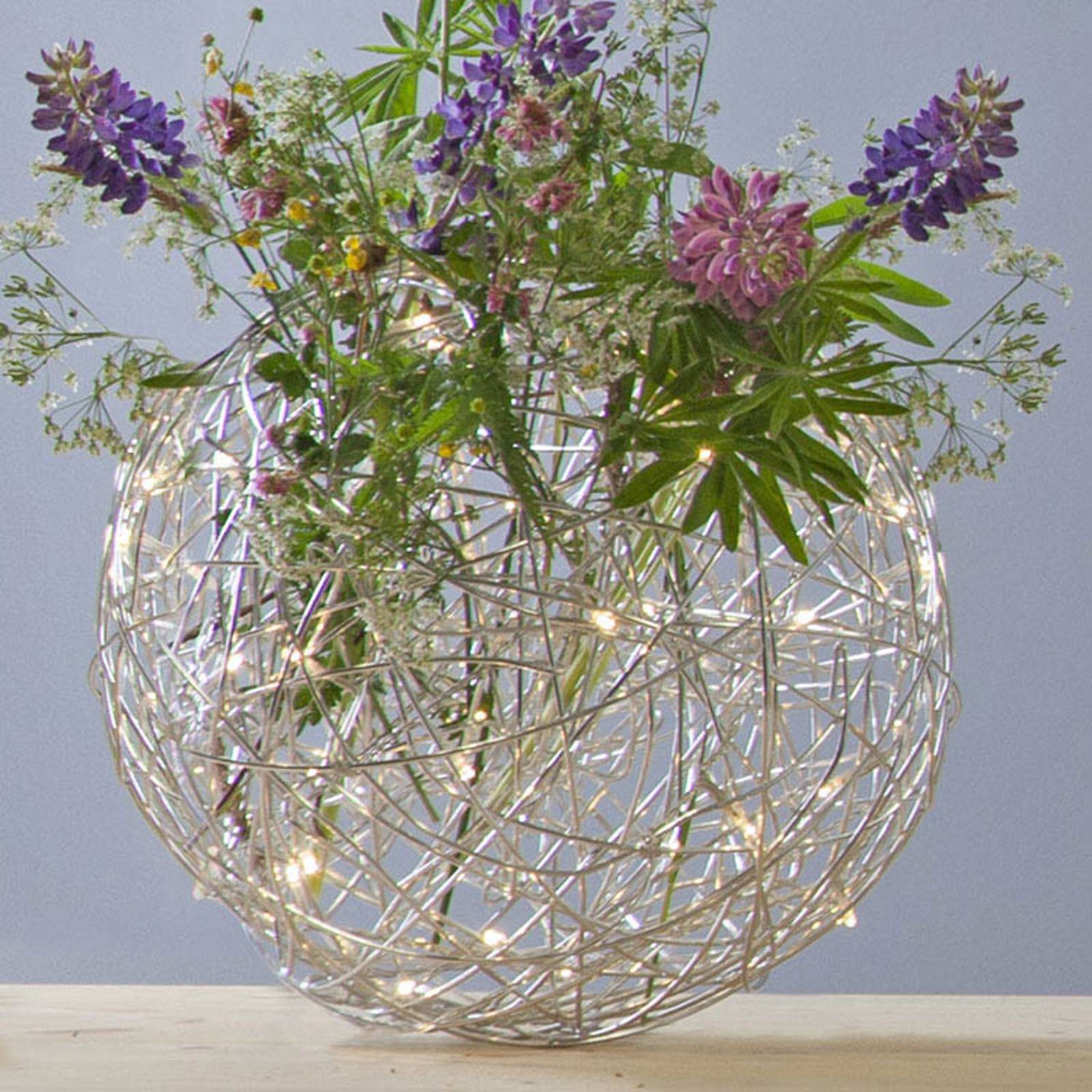 Boule lumineuse pour décoration jardin, fête, mariage, café, restaurant...