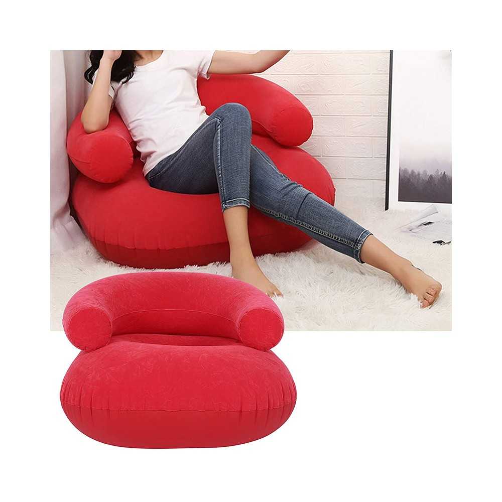 Pouf Gonflable Avec Pompe a Air Gratuit