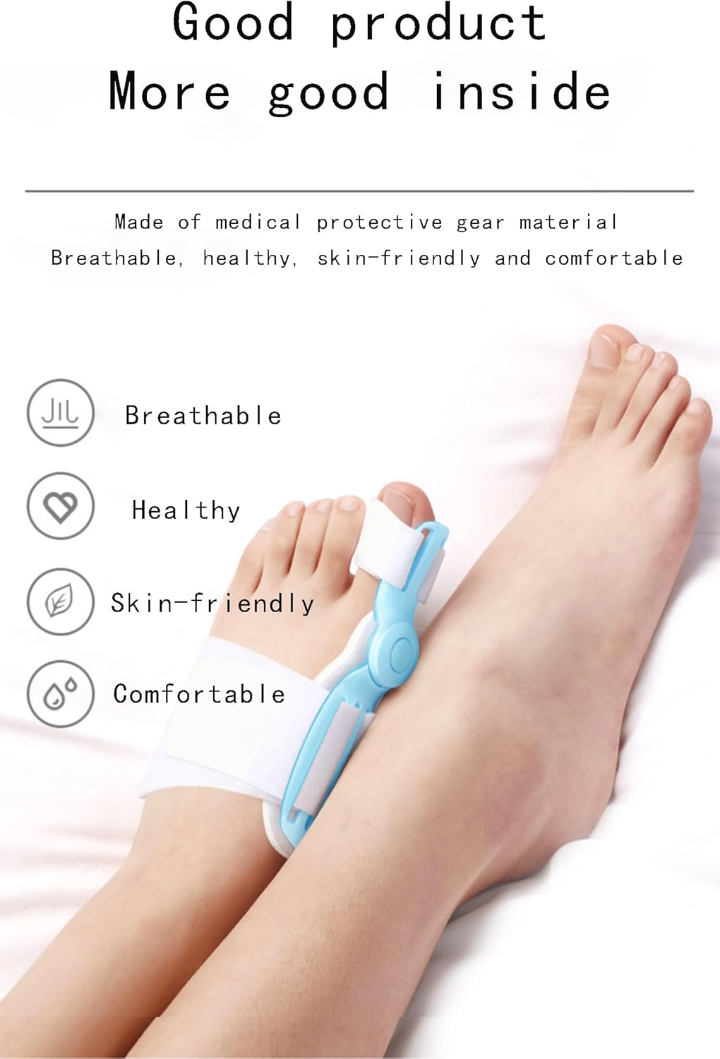 Correcteur d’Orteil – Ajustement Doux et Correction Progressive