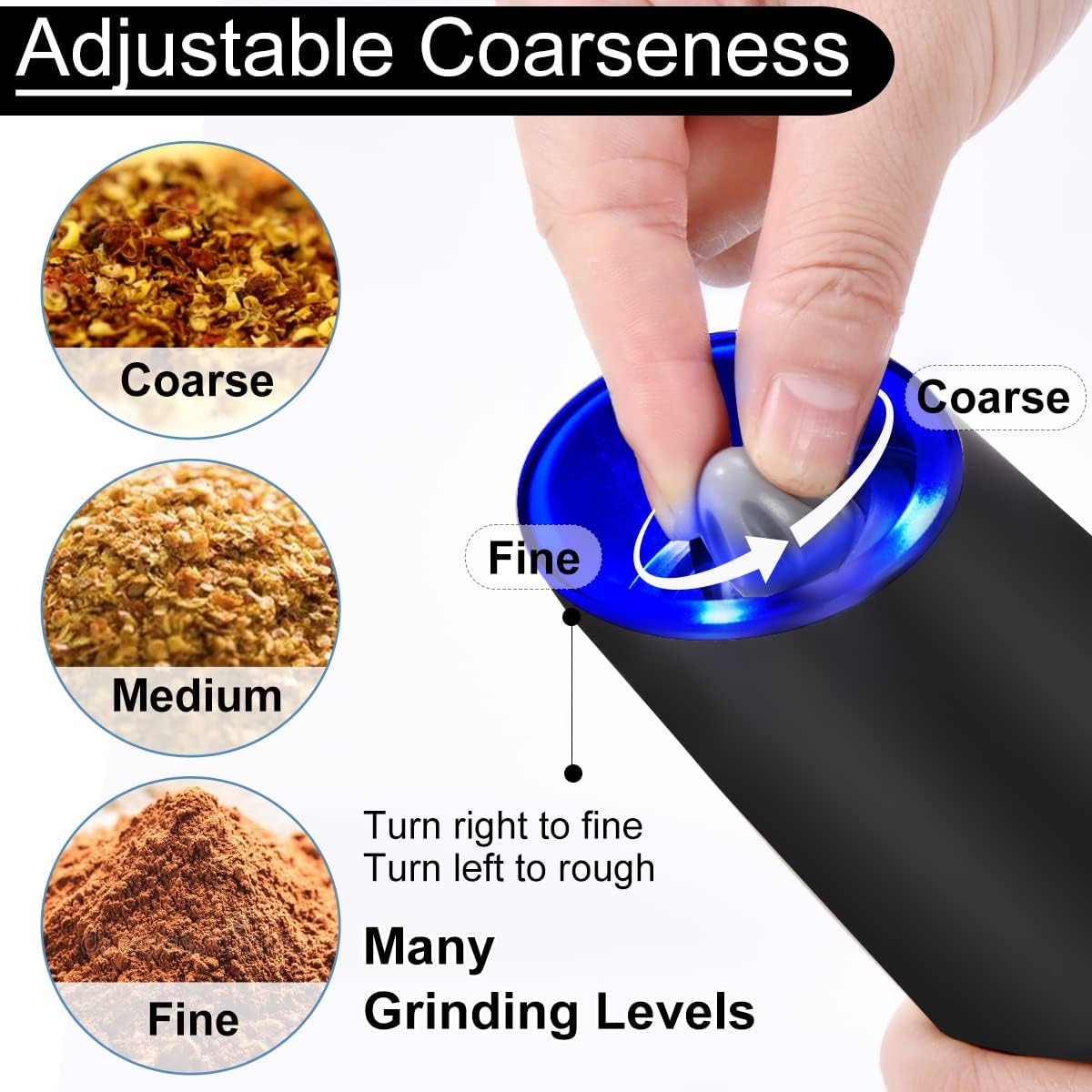 Moulin à Poivre Électrique Gravity