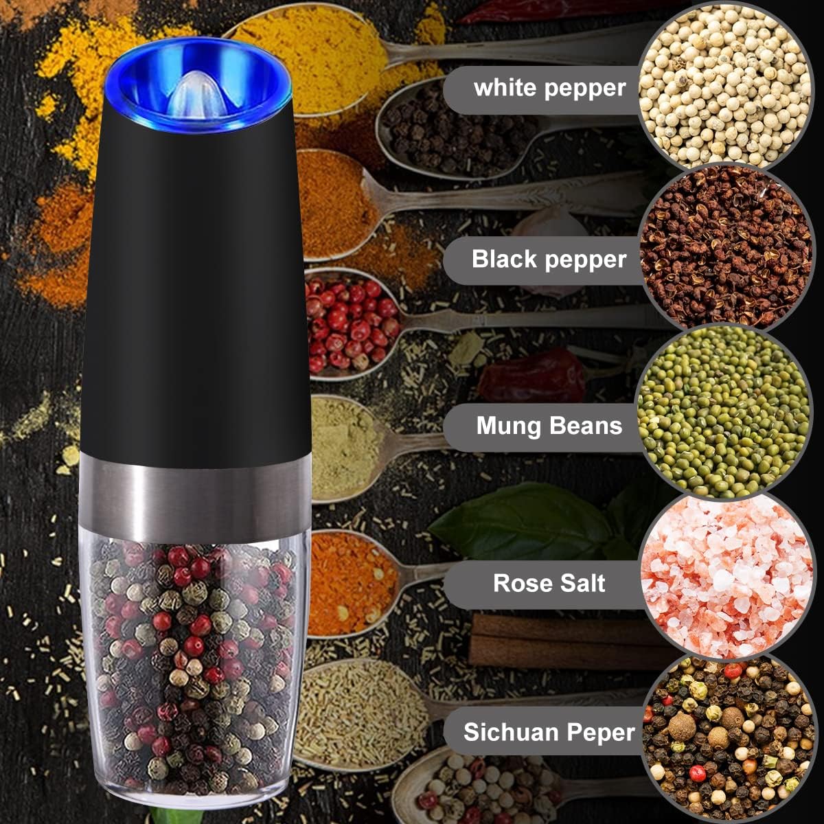 Moulin à Poivre Électrique Gravity