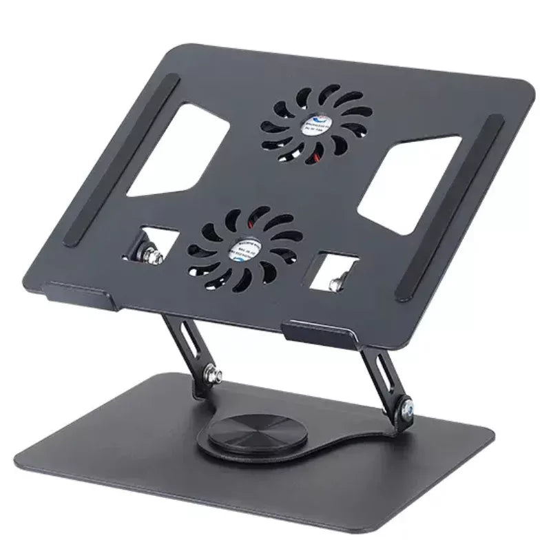 Support d'Ordinateur Portable Rotatif à 360° - ventilateurs non inclus