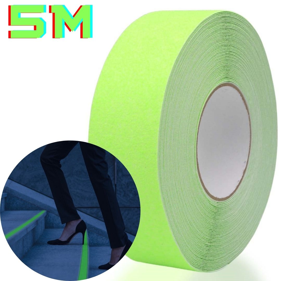 Ruban antidérapant pour escaliers au sol fluorescent BOSS-TAPE