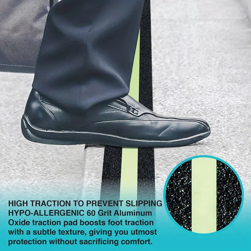 Ruban antidérapant pour escaliers au sol fluorescent BOSS-TAPE