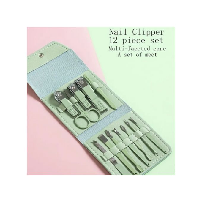 Ensemble de Coupe Ongles 12 Pièces