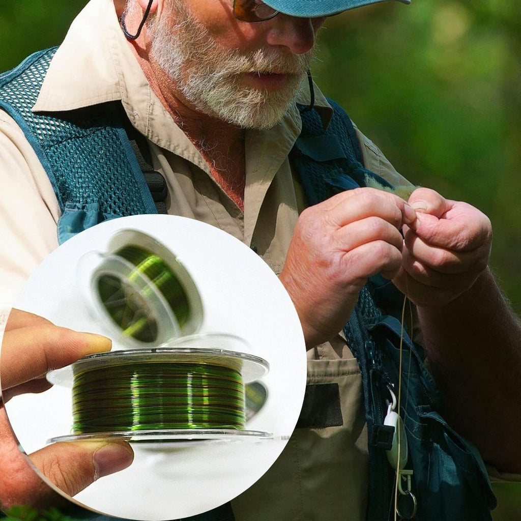 Bobine Fil de pêche en nylon transparent 100 mètres