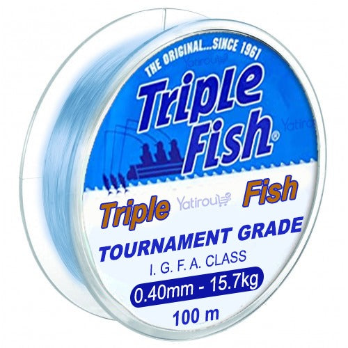 Bobine Fil de pêche en nylon transparent 100 mètres