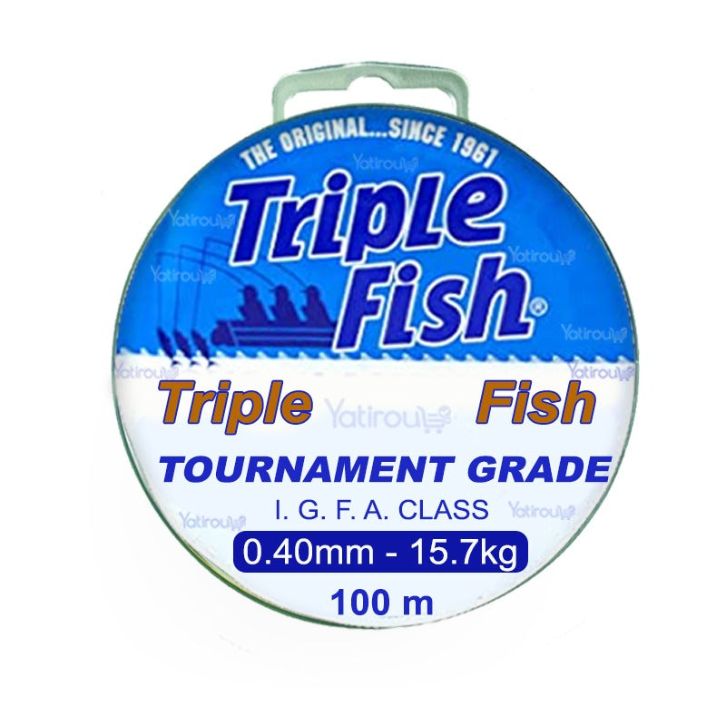 Bobine Fil de pêche en nylon transparent 100 mètres