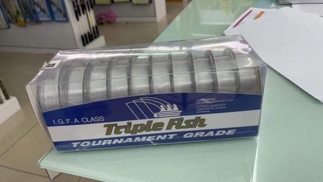 Bobine Fil de pêche en nylon transparent 100 mètres