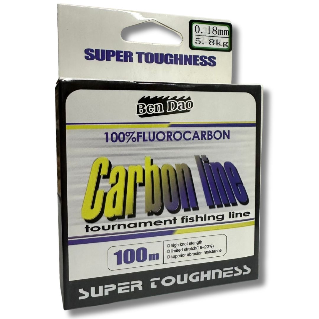 Bobine Fil de pêche en nylon transparent 100 mètres