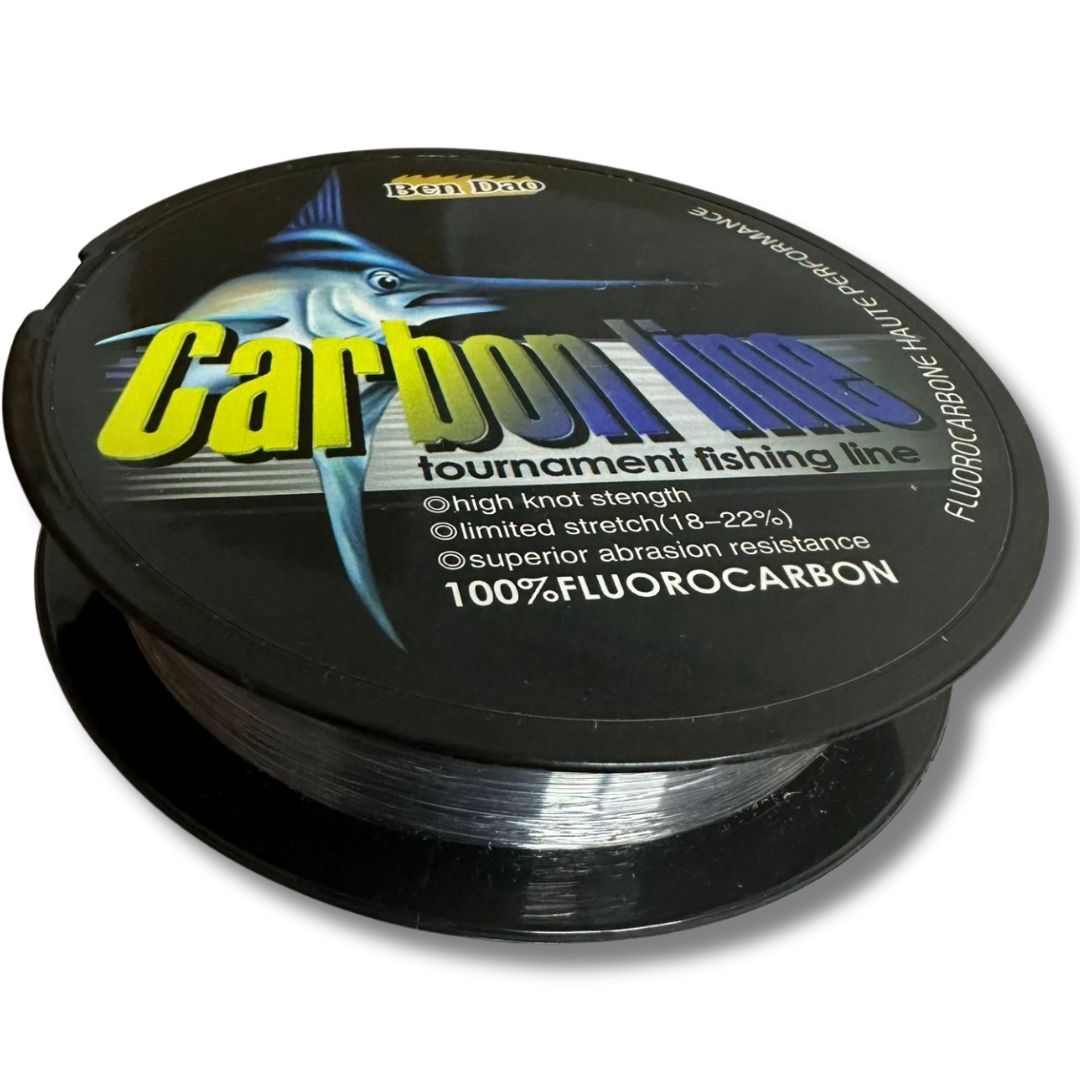 Bobine Fil de pêche en nylon transparent 100 mètres