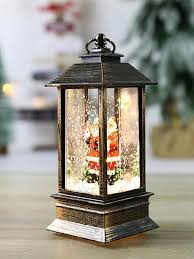 Lanterne de noël suspendue Vintage à Led-lampe de noël