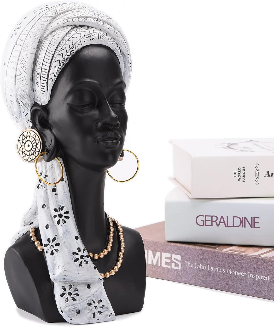 Buste Africain en Résine 30 CM