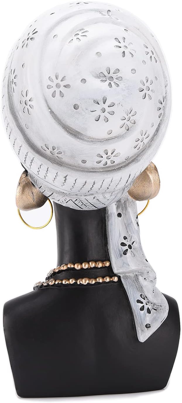 Buste Africain en Résine 30 CM