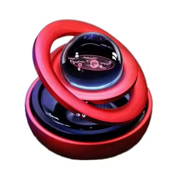 Diffuseur d'aromathérapie Solaire Rotatif Pour Voiture