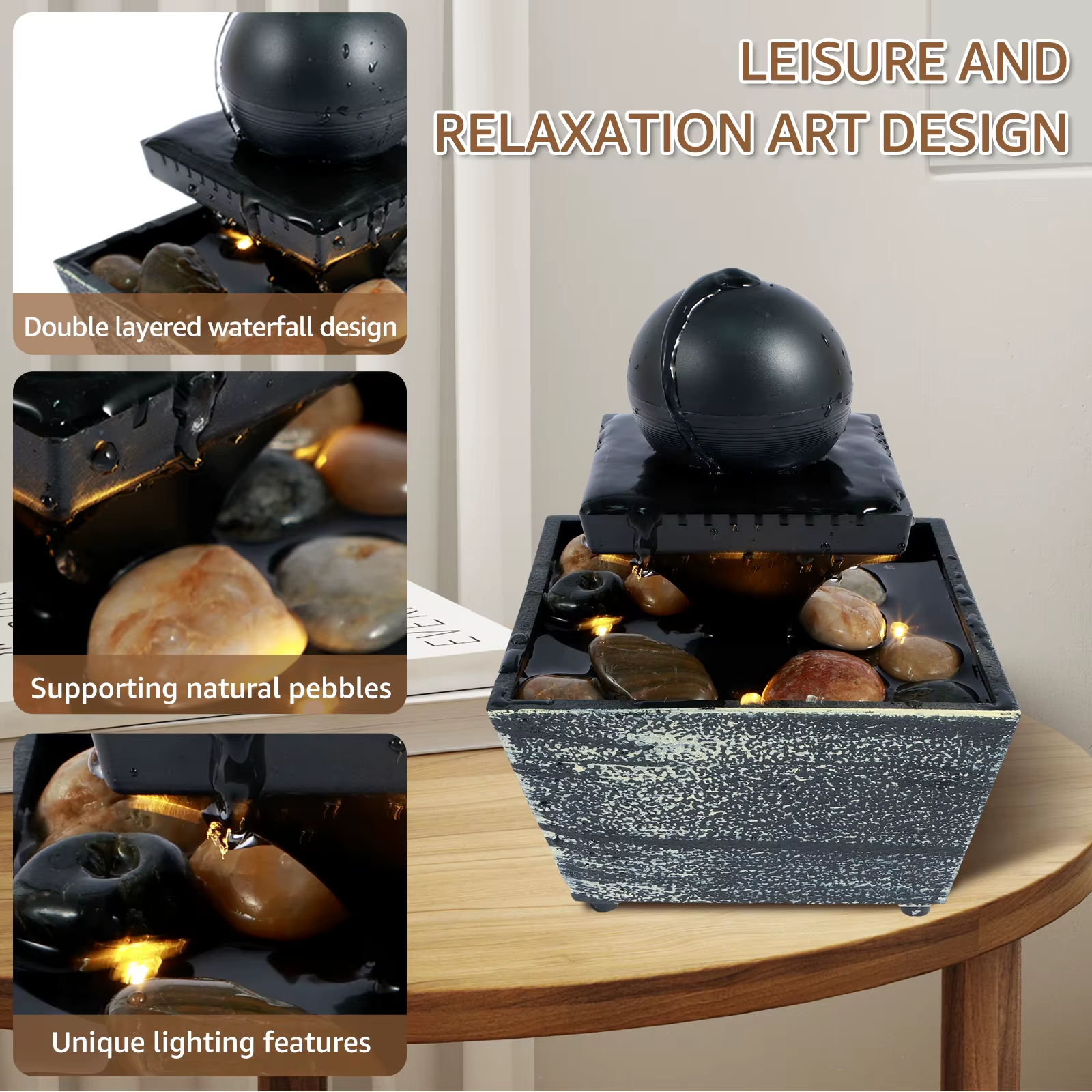 Fontaine de Table Décorative