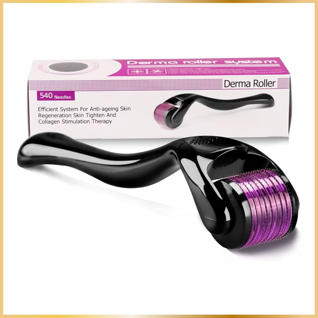 Dermaroller Visage- Corps & Cuir Chevelu – Stimule le Collagène