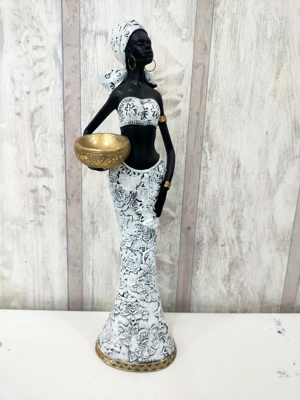 Statue Femme Africaine