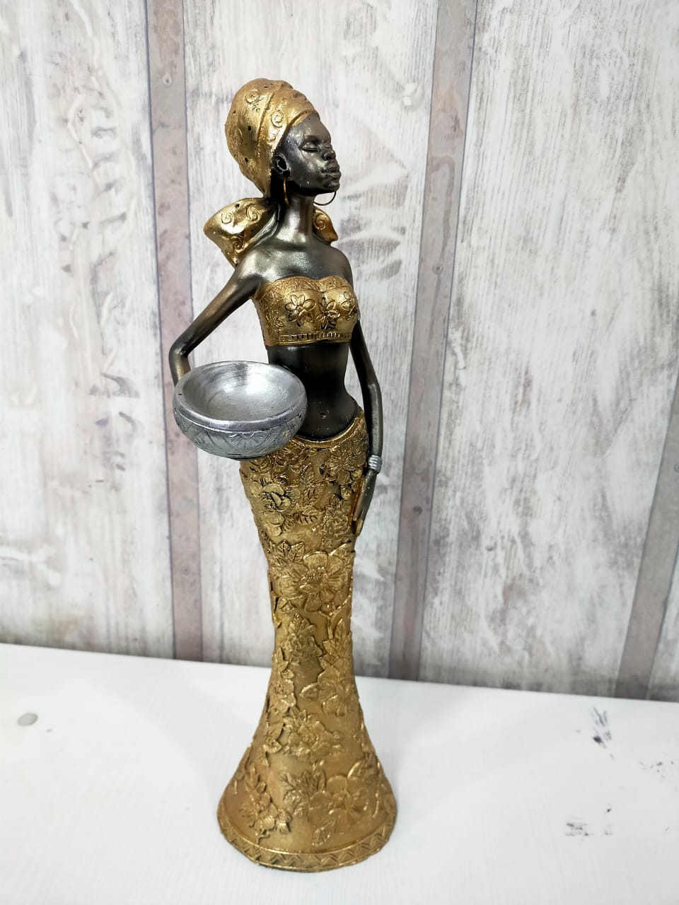 Statue Femme Africaine