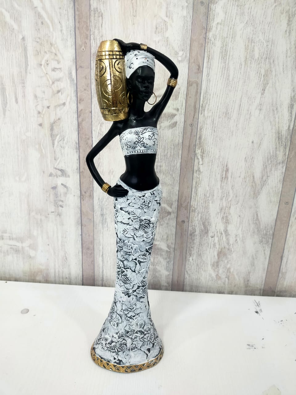 Statue Femme Africaine