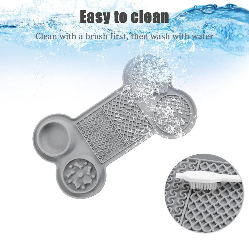 Tapis de Léchage Multifonction pour Chiens et Chats