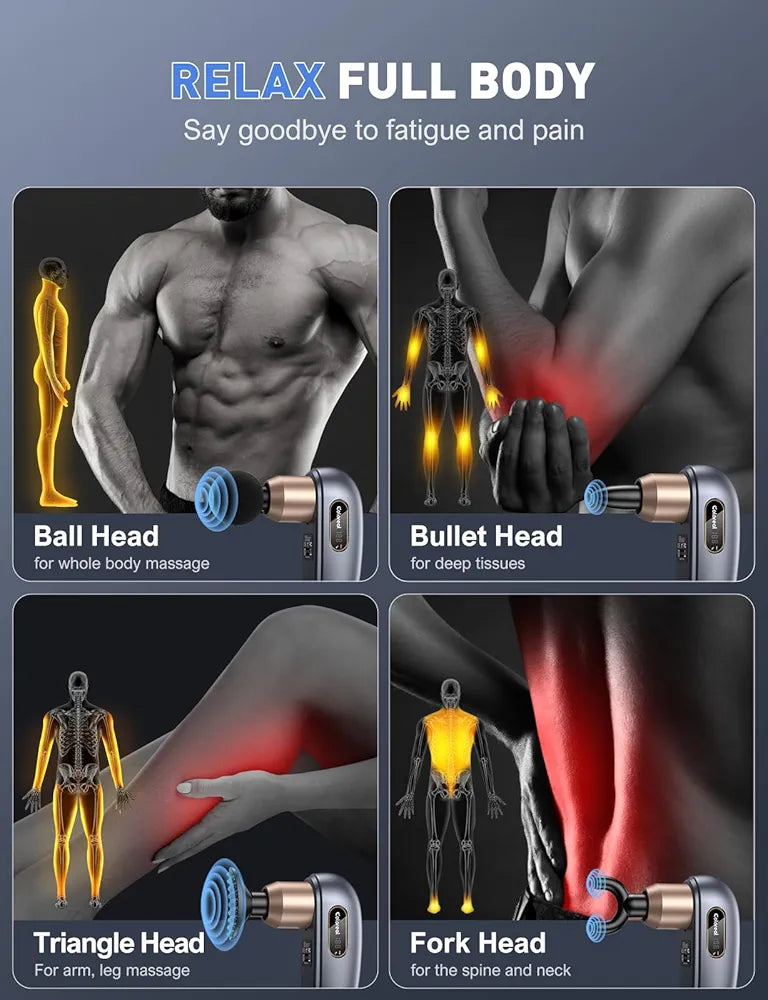 Massage Gun - Touch Button