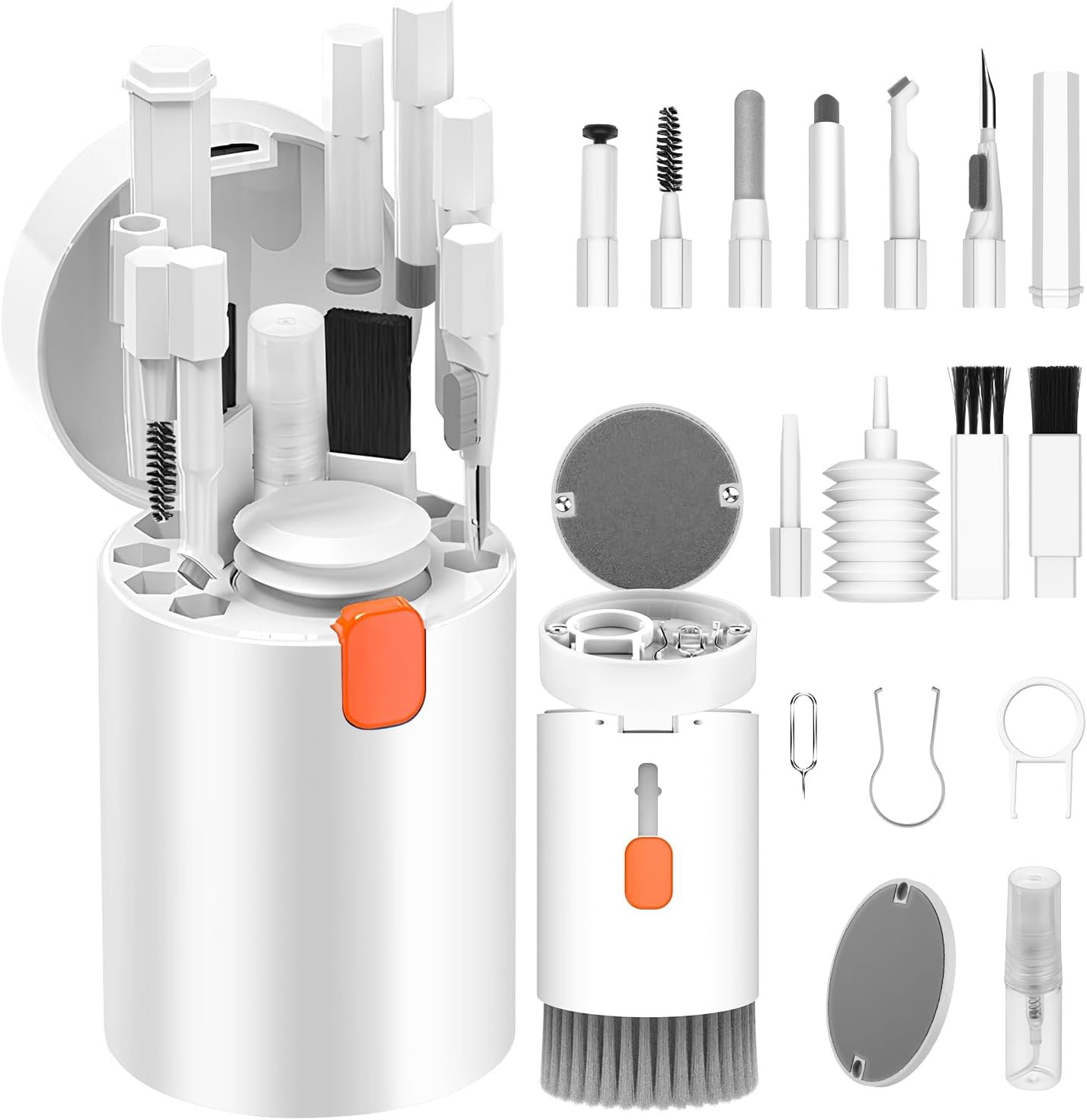 20 in 1 Multifunctional Cleaning Kit for Keyboards, Screens, Earphones, and Electronic Devices