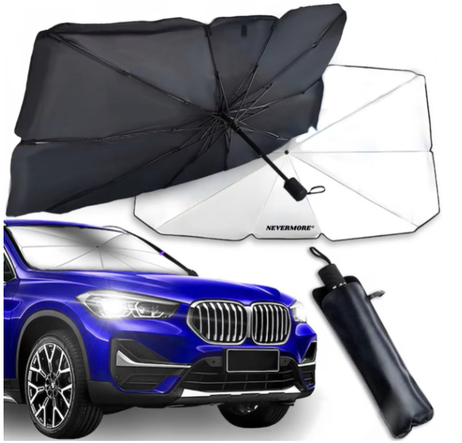 Parasol Pare-Brise Voiture Pliable 130×79cm