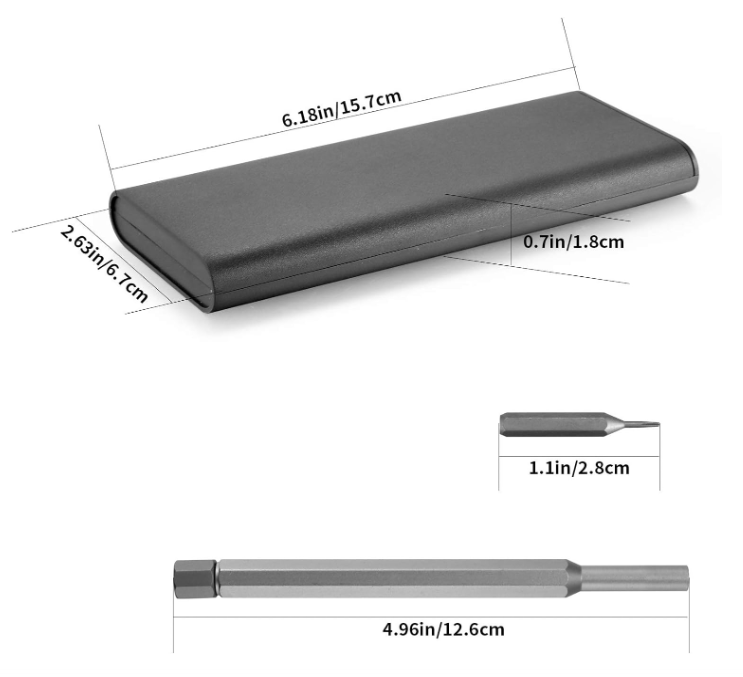 Jeu de tournevis de précision - 25 en 1